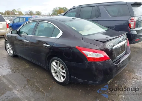 2010 Nissan Maxima S from USA, damaged, VIN 1N4AA5AP1AC863549